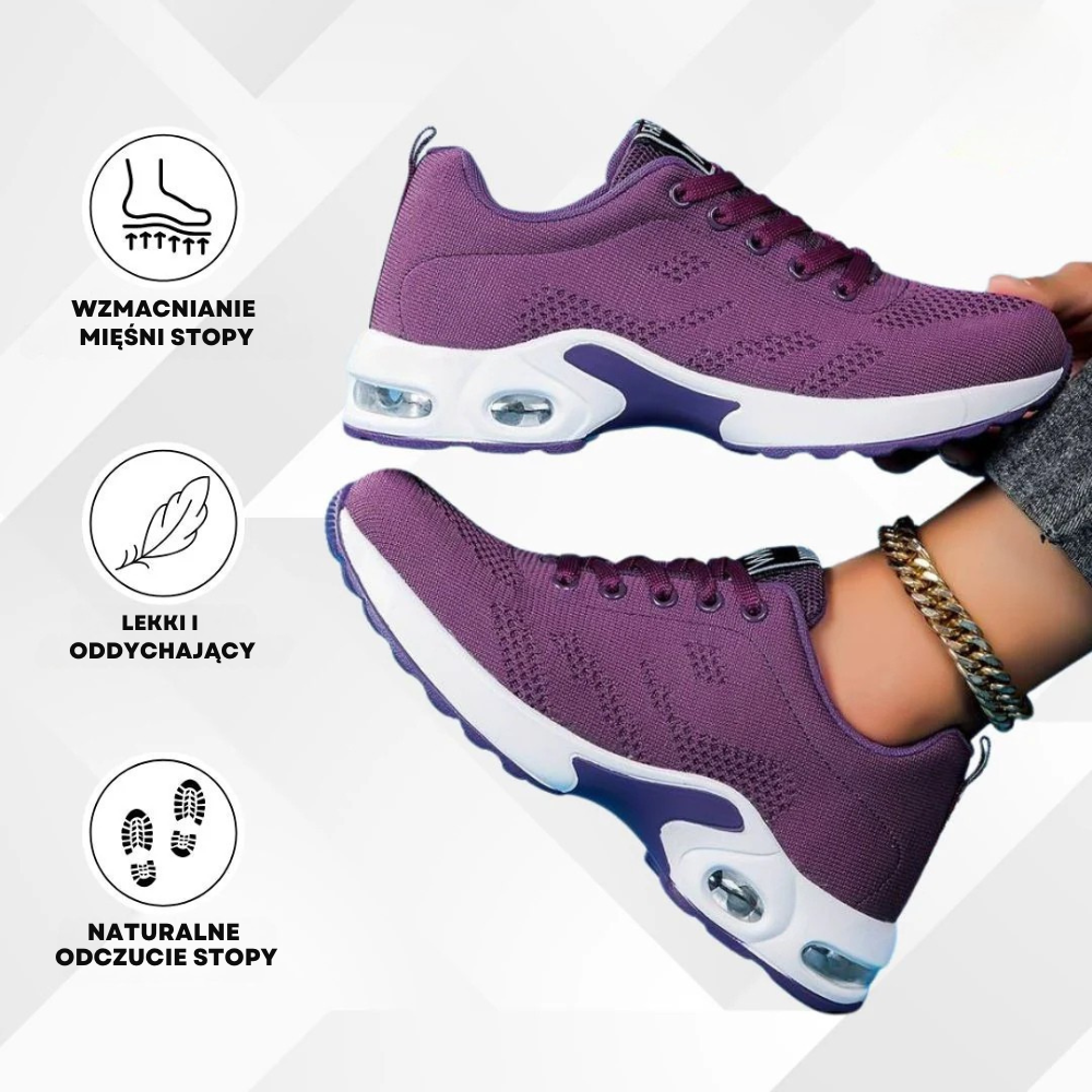 Ergonomiczne buty łagodzące ból stóp